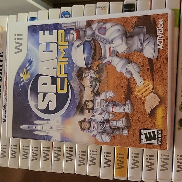 Space Camp -Wii Game No Visable Stratches Original Case & Paper Inserts Like New - Picture 1 of 5